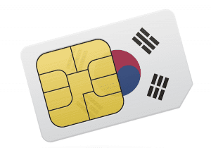 This is a sim card you can purchase in South Korea